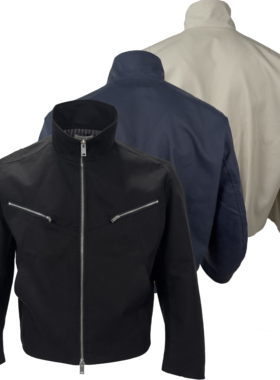 SIMPLE REVIVE 25FW 立领秋季 cleanfit 短款弯刀袖夹克廓形外套