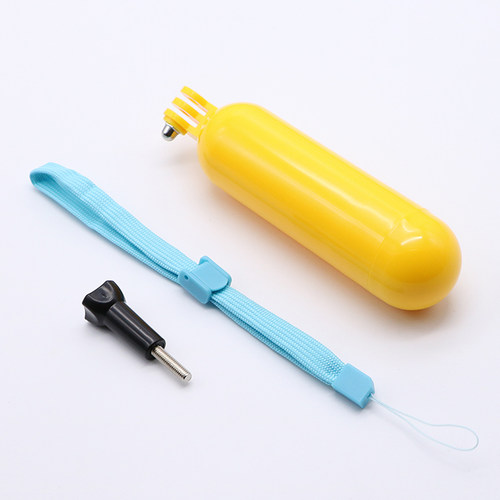 gopro运动相机hero8/7/6小蚁大疆配件手持漂浮自拍摄杆手柄