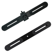 手机多机位扩展支架一字横杆托架相机摄影直播补光灯三脚架云台板