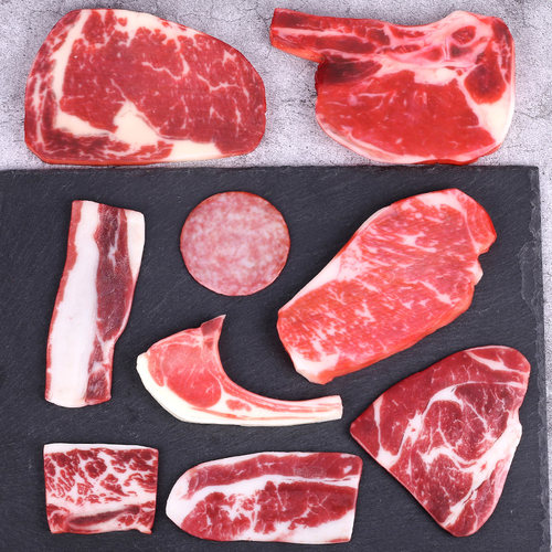 仿真生牛排模型假猪肉牛肉道具