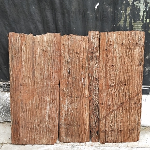 饰生态农庄工程骨科固定材料 杉树皮天然真树皮农家乐民宿外墙装