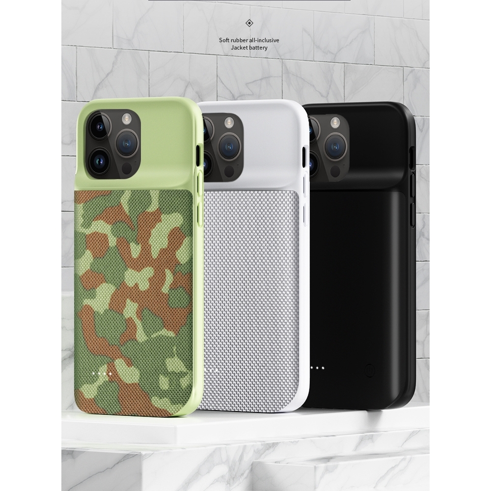 适用苹果15背夹充电宝iphone16pro无线电池max全包plus快充手机壳