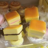 手感湿软慢粘仿真pu古早蛋糕慢回弹捏捏乐解减压模型礼物一件