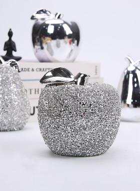 创意水晶钻石平安夜节摆件