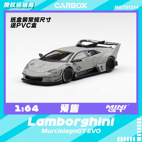 [CarBox] MiniGT 1:64 合金汽车模型 兰博基尼 MURCIELAGO LBWK