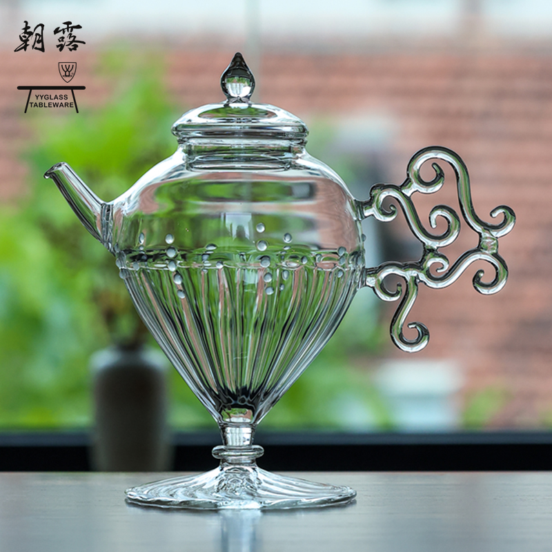yyglass雅雅朝露高足拔萃壶大号