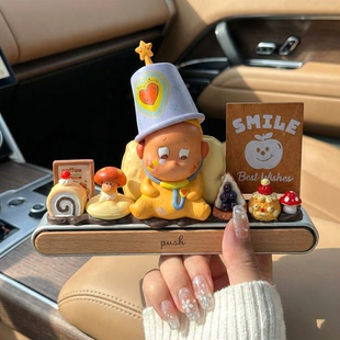 泡泡玛特星星人停车牌临时挪车电话牌diy号码牌2026新款女士专用