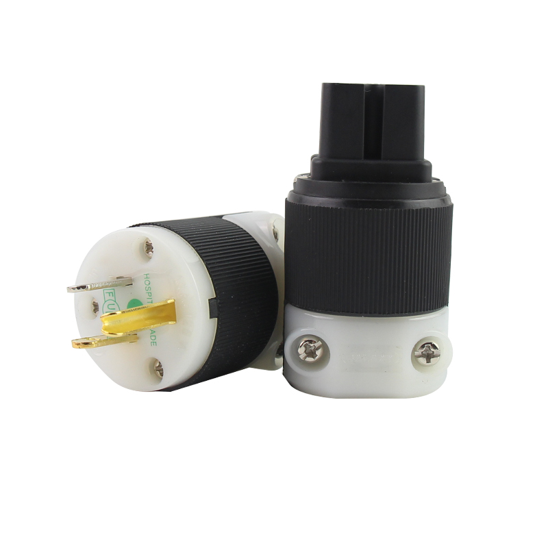 发烧美标电源插头电源线插头荷宝