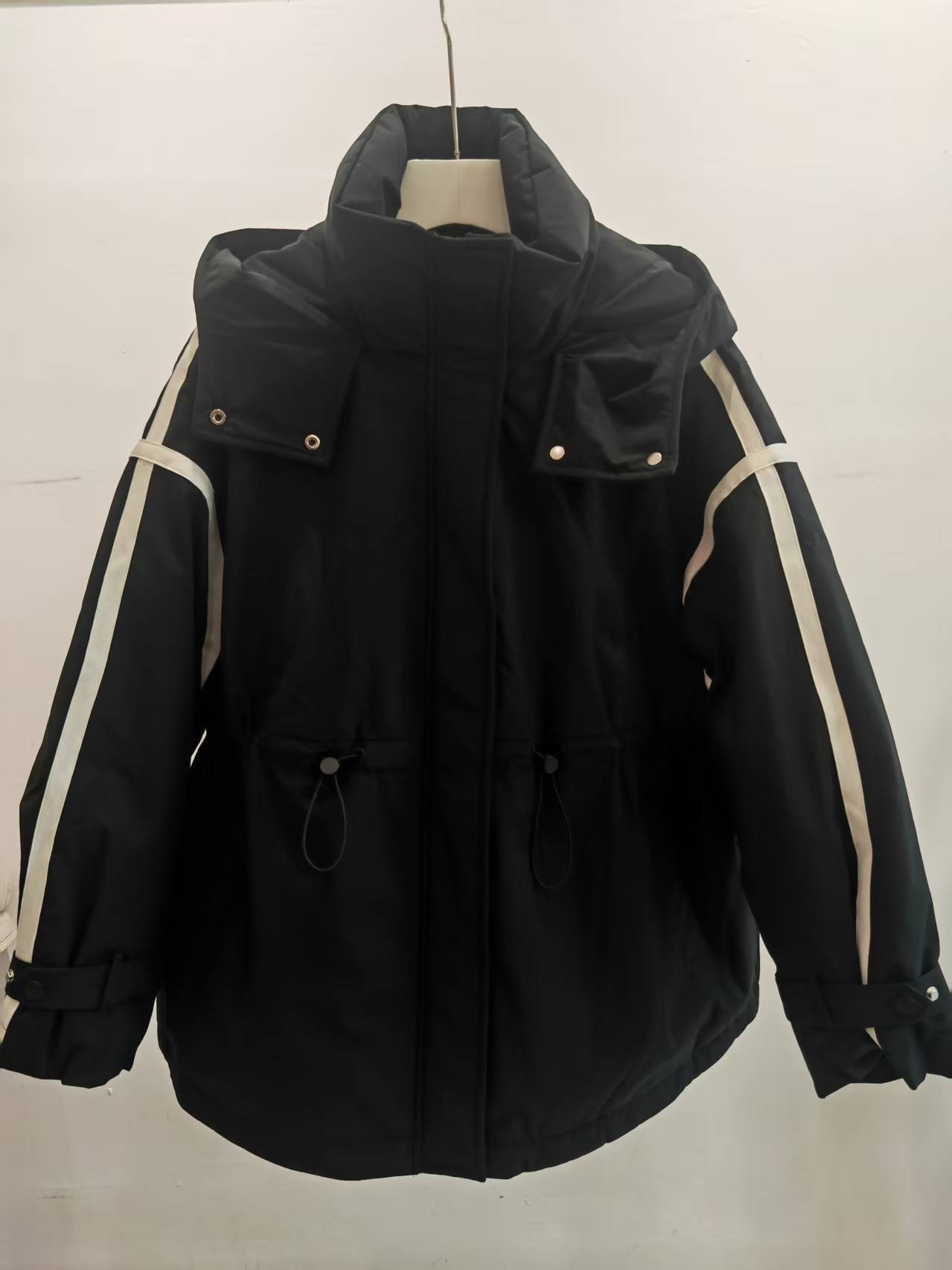 WSY255款立领连帽冲锋衣羽绒服