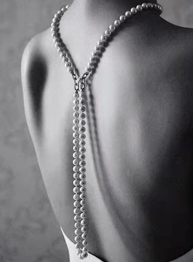 小众女神范一款多戴珍珠项链手链