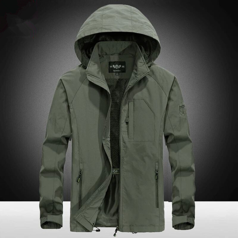 吉普盾摇粒绒战术登山夹克冲锋衣