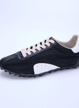 2026春新款黑白撞色德训鞋休闲鞋女时尚0272