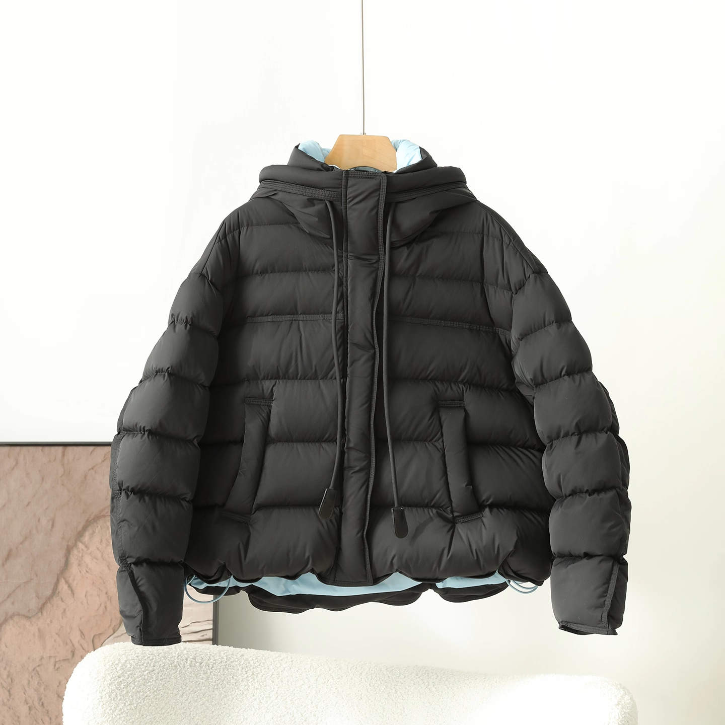 韩系短款黑色连帽羽绒服女95白鸭绒加厚蓬松面包服外套25012,服饰配件/皮带/帽子/围巾,其他配件,淘宝优惠券,粉丝福利购,淘宝优惠卷