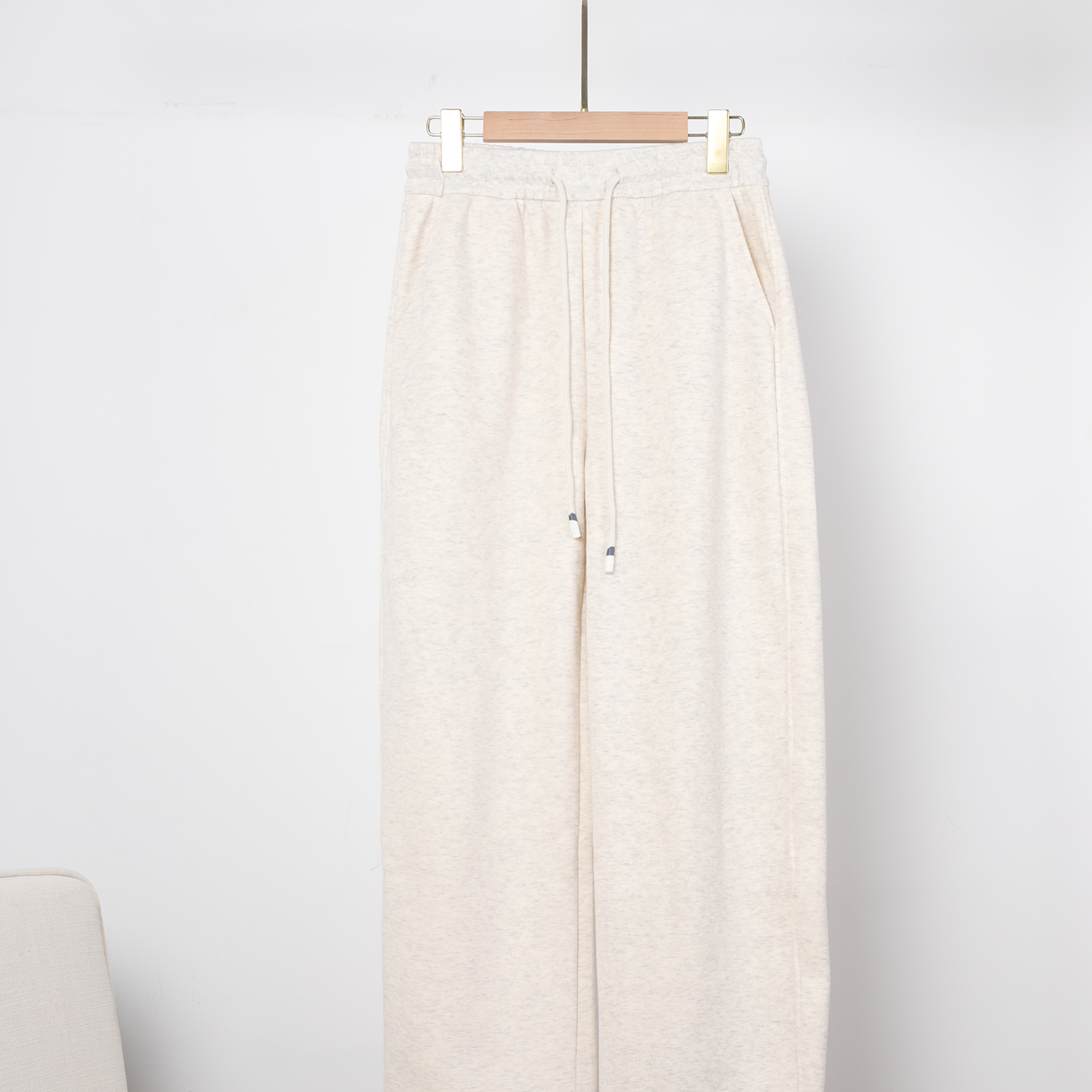 2025冬款韩系直筒休闲裤加绒女