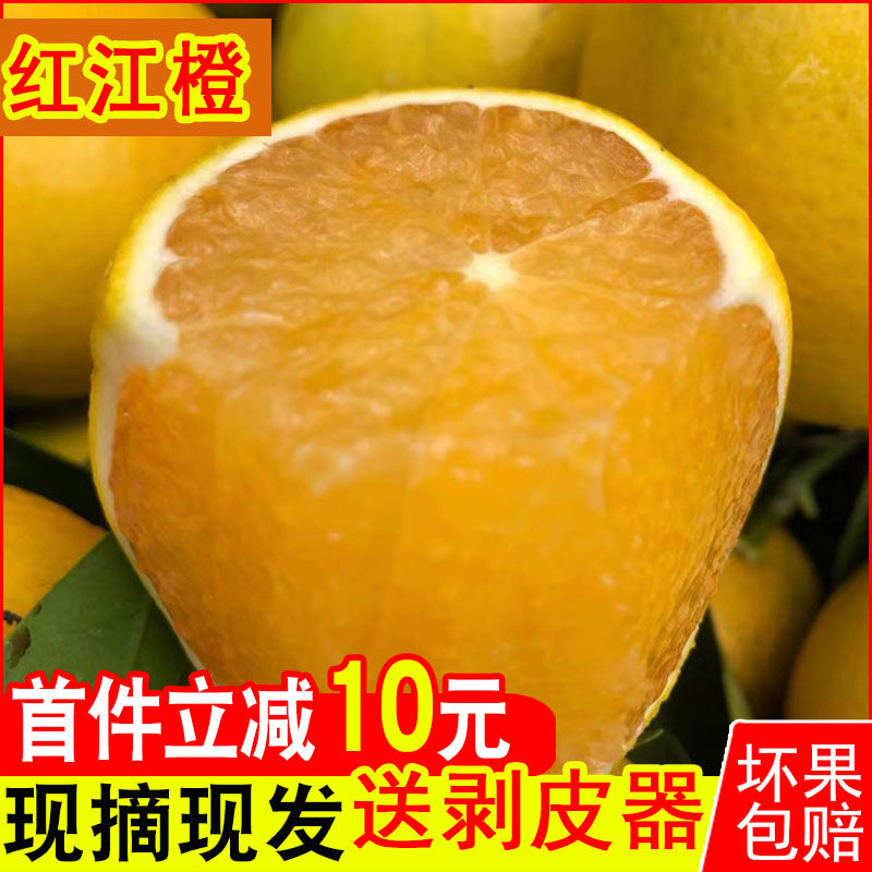 广西现摘红江橙红心甜橙子当季新鲜水果整箱10斤包邮非廉江脐橙,水产肉类/新鲜蔬果/熟食,橙,淘宝优惠券,粉丝福利购,淘宝优惠卷