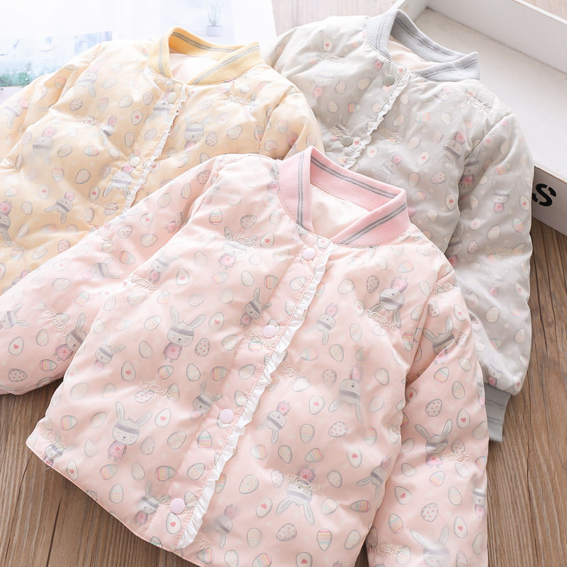 女童羽绒内胆国风刺绣轻薄羽绒服