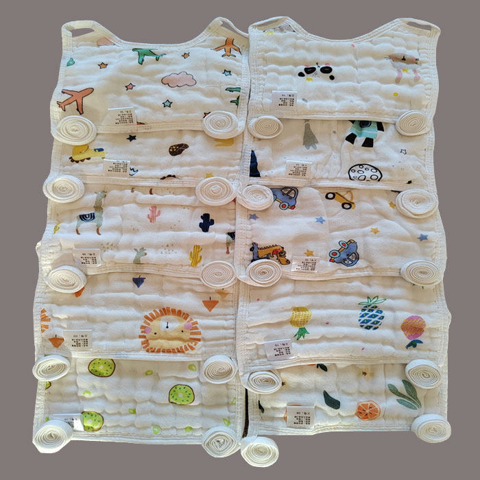 宝宝全棉纱布水洗口罩式防水小围嘴婴儿口水巾新生儿厚款吸水围兜,婴童用品,小围嘴,淘宝优惠券,粉丝福利购,淘宝优惠卷