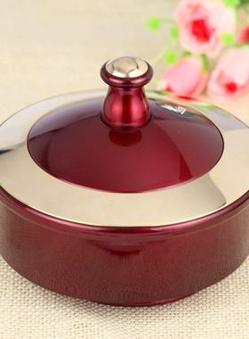 金色白色红色欧美简约风格款收纳盒婚庆居家精美带镜结婚礼物包邮