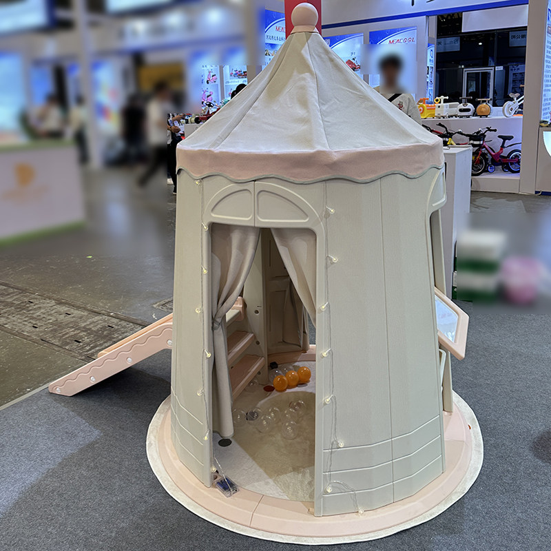 儿童滑滑梯游戏屋折叠家用室内房小型1-10岁小孩多功能宝宝玩具屋