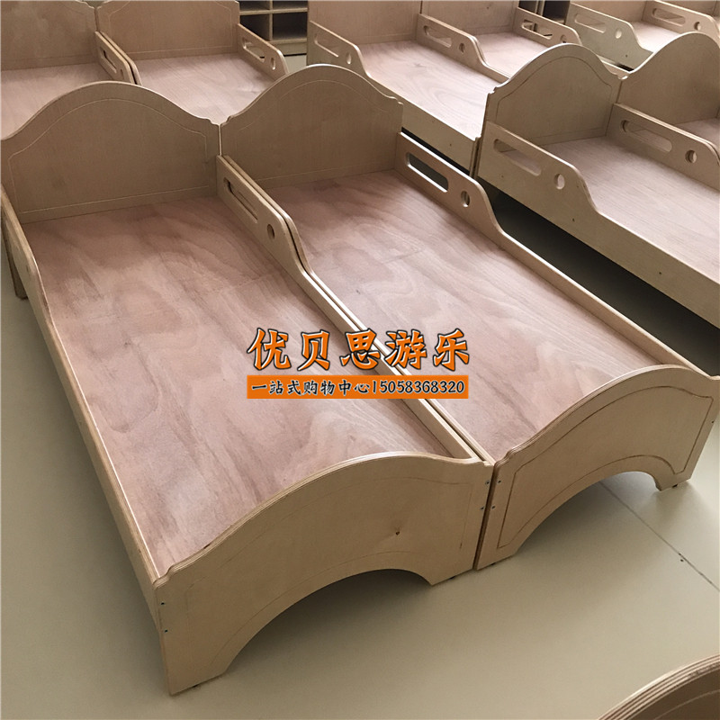 幼儿园专用床宝宝家用小床早教中心午睡床儿童单人床午休床实木床