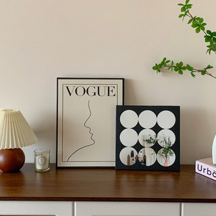 高级感软装入户玄关装饰品摆件画轻奢客厅电视餐边柜鞋柜小众家居