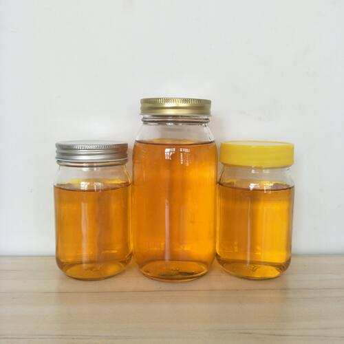 玻璃瓶子酱菜铁盖玻璃瓶子