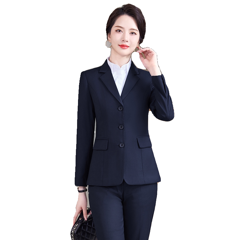 三粒扣职业装西装外套西服套装