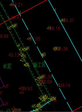 RTK采集数据成图RTK碎步点连线成图RTK数据成图计算面积等CAD绘制