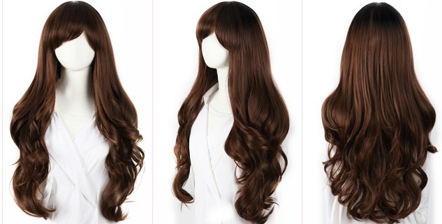 Perruque Long cheveux raides - Ref 2613123 Image 4