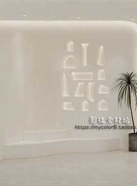 mycolor8影楼摄影网红主3D直播间背景 壁纸壁画素材大图23-105