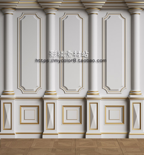 3D婚纱影楼摄影背景 直播间背景 壁纸壁画素材大图背景墙23-278