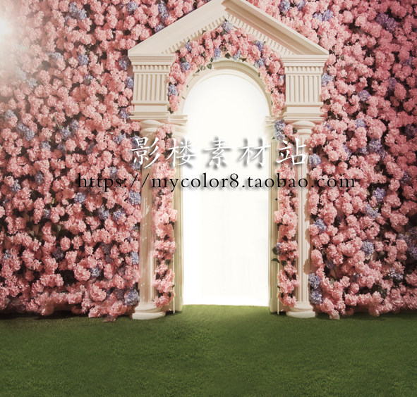 mycolor8 婚纱 影楼摄影背景 韩式 背景 高清 素材大图片19-160
