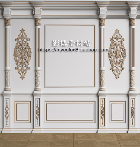 3D婚纱影楼摄影背景 直播间背景 壁纸壁画素材大图背景墙23-302