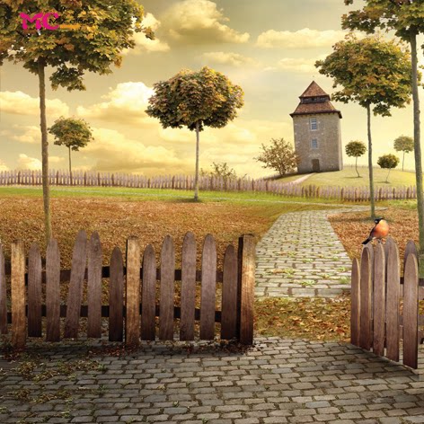 mycolor8 ps 婚纱 影楼摄影背景 主题背景 风景大图 14-392