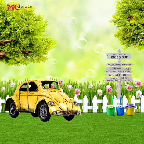 mycolor8 原创 影楼摄影背景 儿童背景 喷绘专用大图 14-391