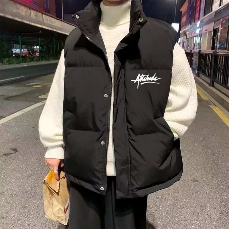 加厚保暖马甲男青少年vintage港风秋冬季外套痞帅防寒宽松棉马夹,男装,常规马甲,淘宝优惠券,粉丝福利购,淘宝优惠卷