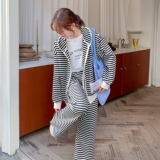 【】2C200-2510--P185-K288条纹套装，女装套装/套裙，2C200
