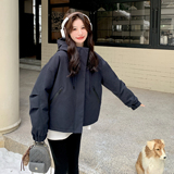 【新款】出货2C200-2558-P265-K398休闲加厚90白鸭绒冲锋衣外套，女装羽绒服，2C200