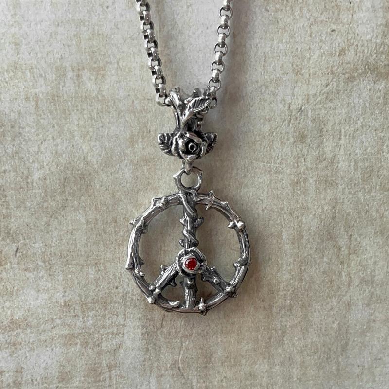 吊坠金刚杵纯银创意银饰吊坠