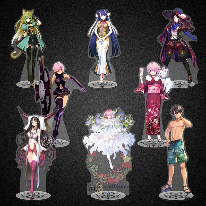 fate_grand_order命运冠位指定魔兽战线玛修fgo动漫游戏周边立牌