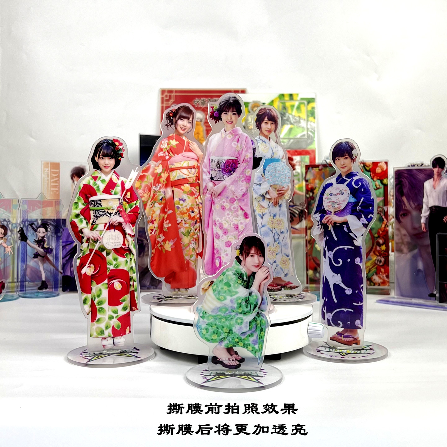 无缝内印乃木坂46生駒里奈生田绘梨花松村沙友理西野七濑周边立牌
