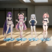 卡漫嘉园葬送 芙莉莲Frieren菲伦动漫周边无缝内印立牌礼物品