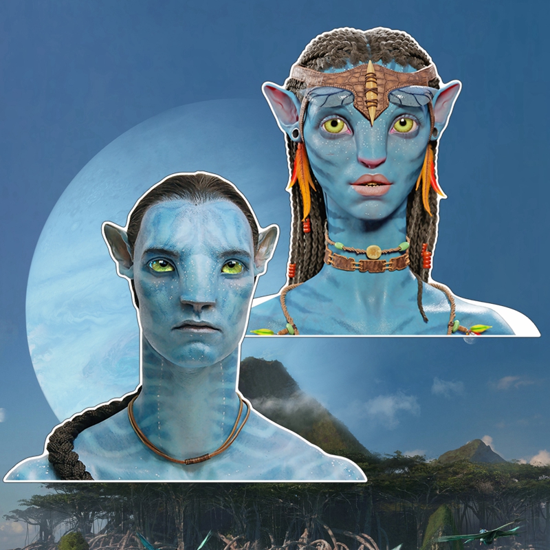 环保ABS板阿凡达3人形衣架