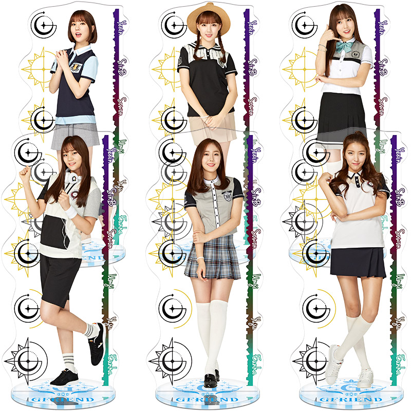 无缝内印GFRIEND精工立牌摆件