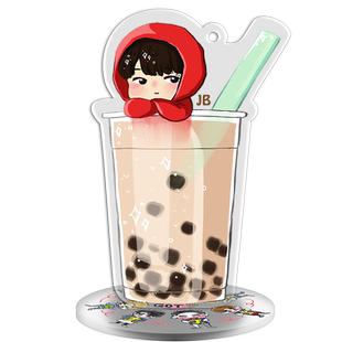 Q版GOT7段宜恩BamBam林在范JB金有谦钥匙扣挂件站立牌周边