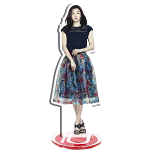 全智贤李知恩IU朴海镇亚克力无缝内印精工立牌星周边