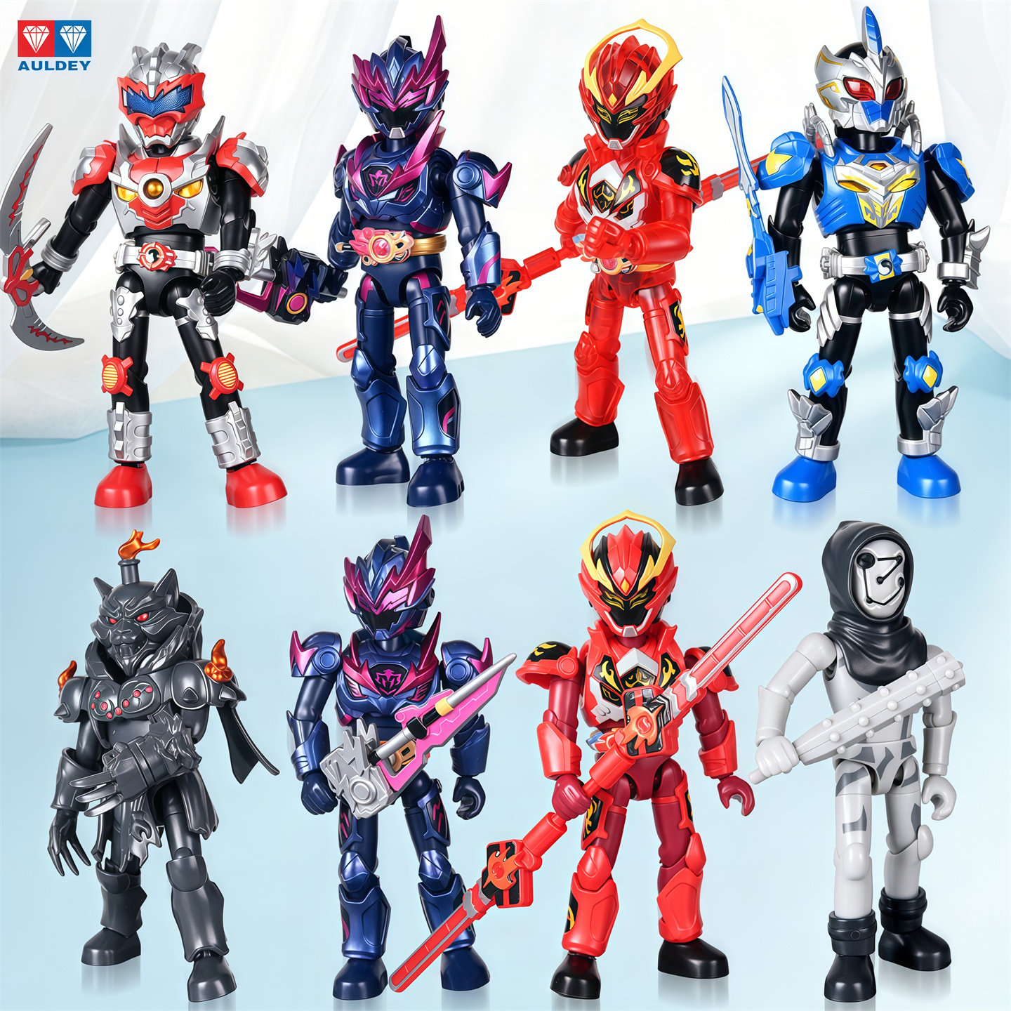 奥迪双钻铠甲勇士明星版盲盒新款图片