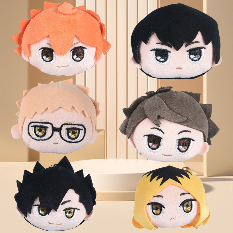 奥迪双钻排球少年二次元正版动漫周边可爱毛绒指偶挂件挂包钥匙扣,模玩/动漫/周边/娃圈三坑/桌游,动漫挂件/文具,淘宝优惠券,粉丝福利购,淘宝优惠卷