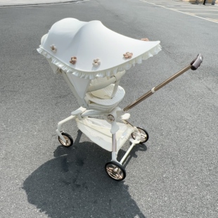 丸丫T6宝宝推车Bebebus遛娃神器遮阳棚婴儿车伞车通用防晒遮阳罩