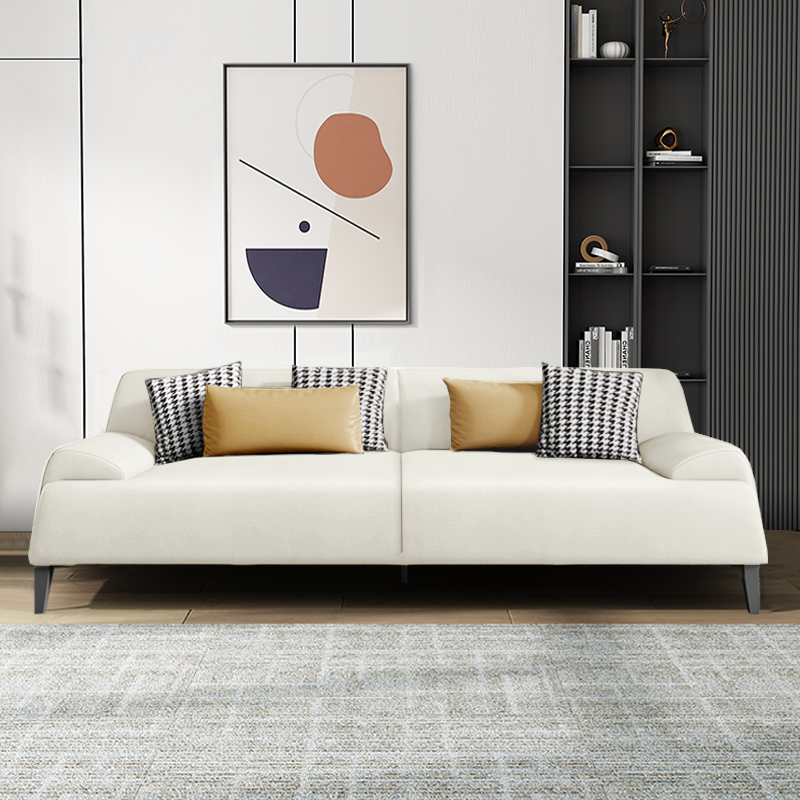 意式风整装乳胶贵妃科技布沙发